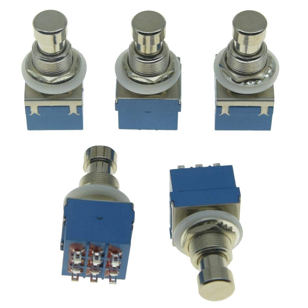 Amazon.com: KAISH Pack of 5 Box Stomp 9-Pin 3PDT Electric